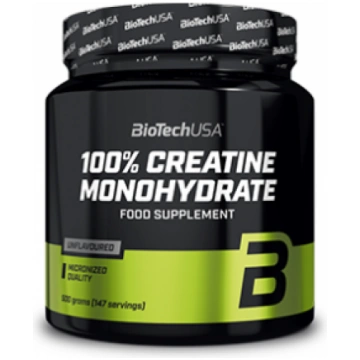 100% Creatine Monohydrate Biotech Usa 500 g