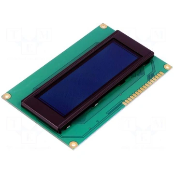 Display: OLED | alphanumeric | 20x4 | Window dimen