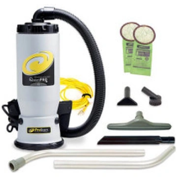 ProTeam 6 Qt. QuietPro BP HEPA Backpack Vacuum wit