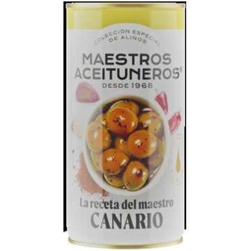 Zaļās olīvas MAESTROS ACEITUNEROS, ar oriģinālo "m