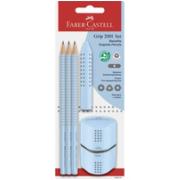 FABER-CASTELL Set Grip 2001 sky blue BK ( 580074 4
