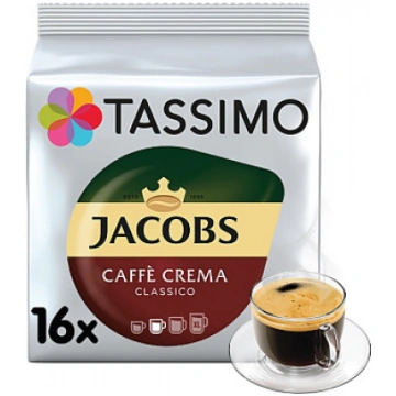 JACOBS Tassimo Caffe Crema Classico 16gab. Kafijas