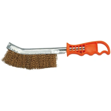 Metāla birste rūsas noņemšanai, liektā, 240mm 0696