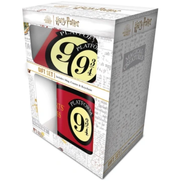 HARRY POTTER (PLATFORM 9 3/4) GIFT SET (MUG COASTE