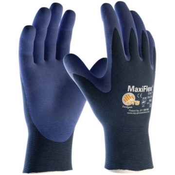 Darba cimdi pārklāti ar nitrilu MaxiFlex Elite, AT
