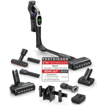 Bosch Unlimited 10 BKS1051GQC bezvadu putekļsūcējs