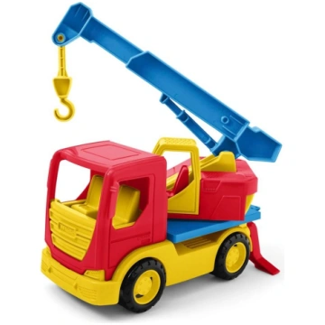 Rotaļu ceļamkrāns Wader Tech Truck Crane, sarkana 