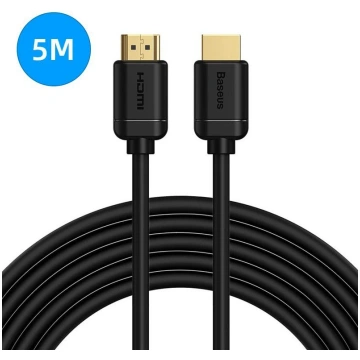 Kabelis HDMI-HDMI kontakti 5.0m (HDMI 2.0) melns 4