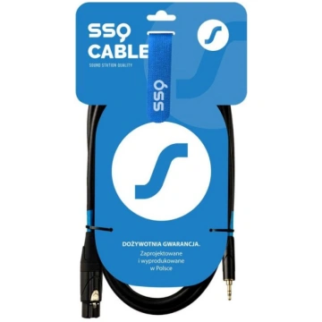 SSQ SSQ XLRMi0,5 - XLR żeński / Jack stereo 3.5 | 