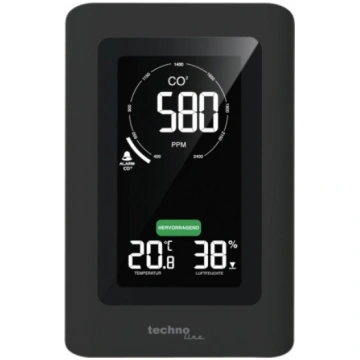 Technoline WL 1030 Black AC/Battery WL1030