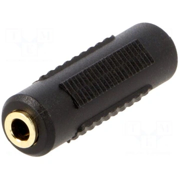Adapter | Jack 3.5mm socket,both sides | Plating: 