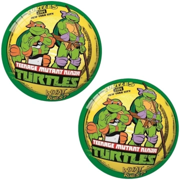 Teenage Mutant Ninja Turtles gumijas bumba TRIFOX 