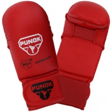Punok Karate cimdi Karate Gloves WKF sarkani