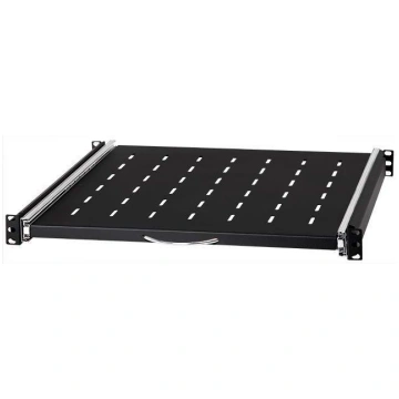 Stalflex Izvelkamais plaukts 19" 1U 450mm мelns RS