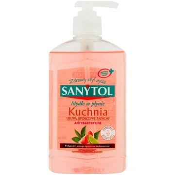 SANYTOL Mydlo w plynie antybakteryjne do kuchni Gr