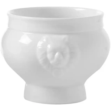 Zupas bļoda LIONHEAD baltā porcelāna 125ml - Hendi
