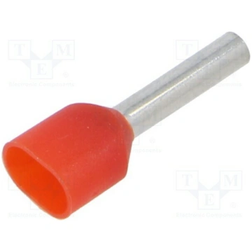 Tip: bootlace ferrule; insulated,double; copper; 1
