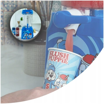 Fizz Eismaschine SlushPuppie Slusheis 1L blau mit 