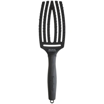 FINGERBRUSH Care Iconic Double bristles black M - 