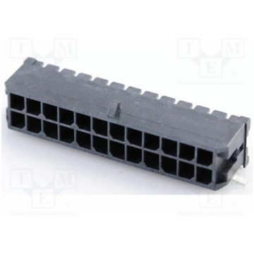 Connector: wire-board; plug; male; PIN: 24; MICRO;