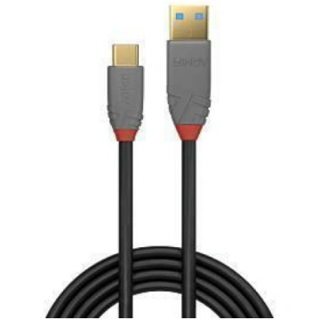 Lindy kabelis USB 2.0 Type A uz C 36888 3m, melns 