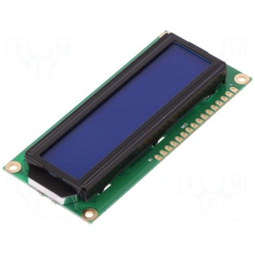 Display: LCD | alphanumeric | STN Negative | 16x2