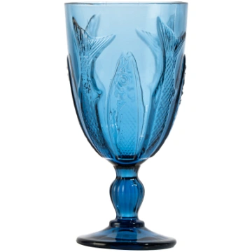 Vīna glāze GIO MARE H16.3cm, zila 89443