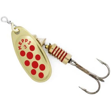 Mepps COMET-3 6,5g Gold/Red Dots