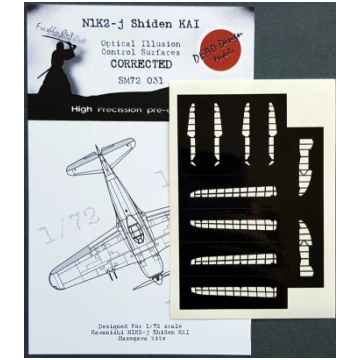 N1K2-J Shiden KAI Control Surfaces DEAD Design Mod