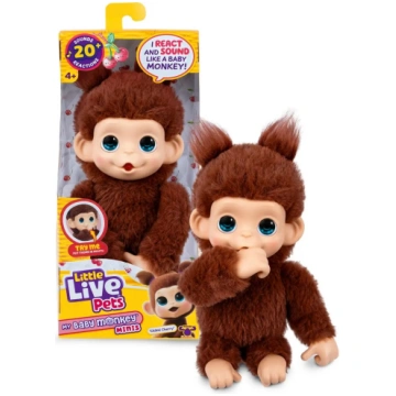 Interaktīva plīša rotaļlieta mērkaķis Moose Toys L
