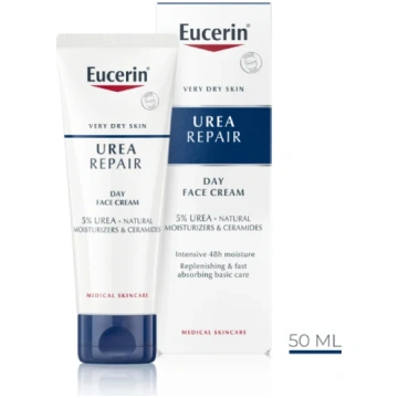 EUCERIN UreaRepair izlīdzinošs sejas krēms sausai 