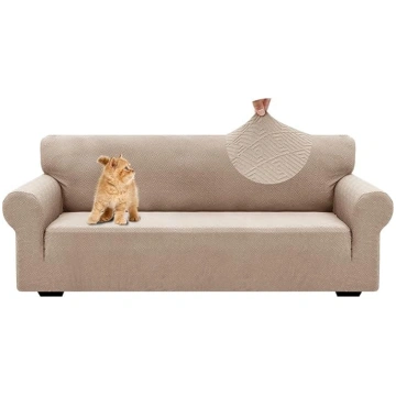 Stretch Sofa Cover 3 Seater, Sofa Protector Non-Sl