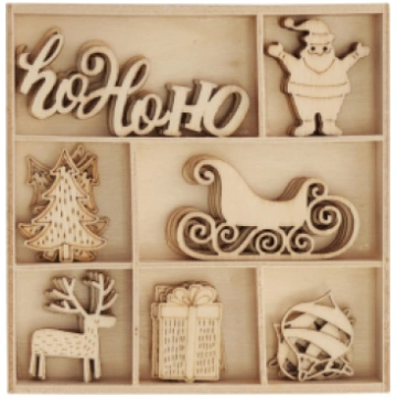 *Koka dekors Santa & Reindeer AG034854 59030690348