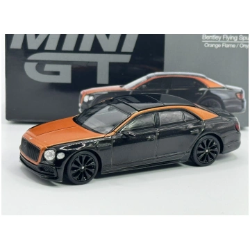 Bentley Flying Spur , orange flame-onyx Mini GT