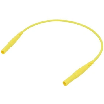 Test lead; 19A; banana plug 4mm,both sides; insula