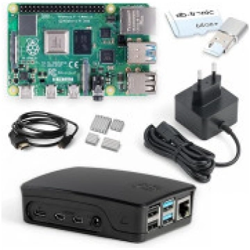 Raspberry Pi 4 1GB Starter Kit Black B0DZQRNHKM