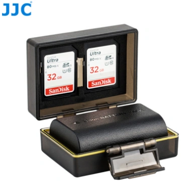 JJC Battery and memory card case BC-LPE6