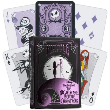 Bicycle Disney Nightmare Before Christmas playing 