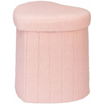 Pufs Home Styling Collection Alloy, rozā