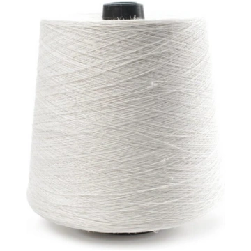 Dabiski balta lina dzija, 500g