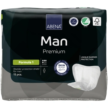 ABENA Man Formula 1 vīriešu ieliktnīši urīna nesat