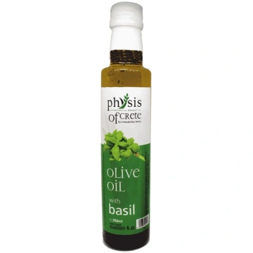 Extra Virgin olīveļļa ar baziliku, 250ml