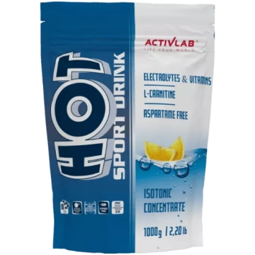 ACTIVLAB HOT SPORT DRINK Lemon pulveris, 1000 g