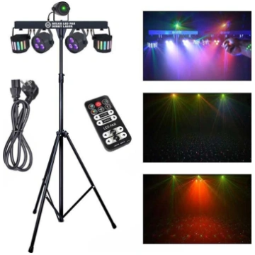 studyjna LIGHT4ME LIGHT4ME LED PAR DERBY LASER mul
