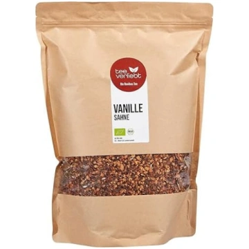 teeverliebt Bioloģiskā rooibos tēja ar vaniļas krē