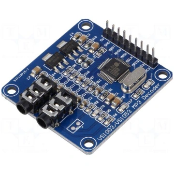 Module: audio | decoder | SPI | 5VDC | IC: VS1003B
