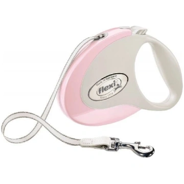 Flexi Style, Tape Leash, S: 3 M, Pink - Pavada suņ