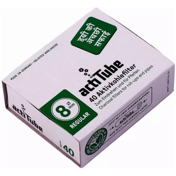 ActiTube filtri 40 gab. - Ideāls izvēle jūsu smēķē