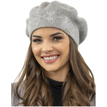 Vivisence dāmu berete eleganta ziemas cepure silta