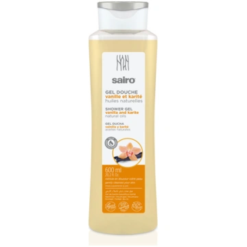 Ķermeņa mazgāšanās želeja Sairo Vanilla and Karite